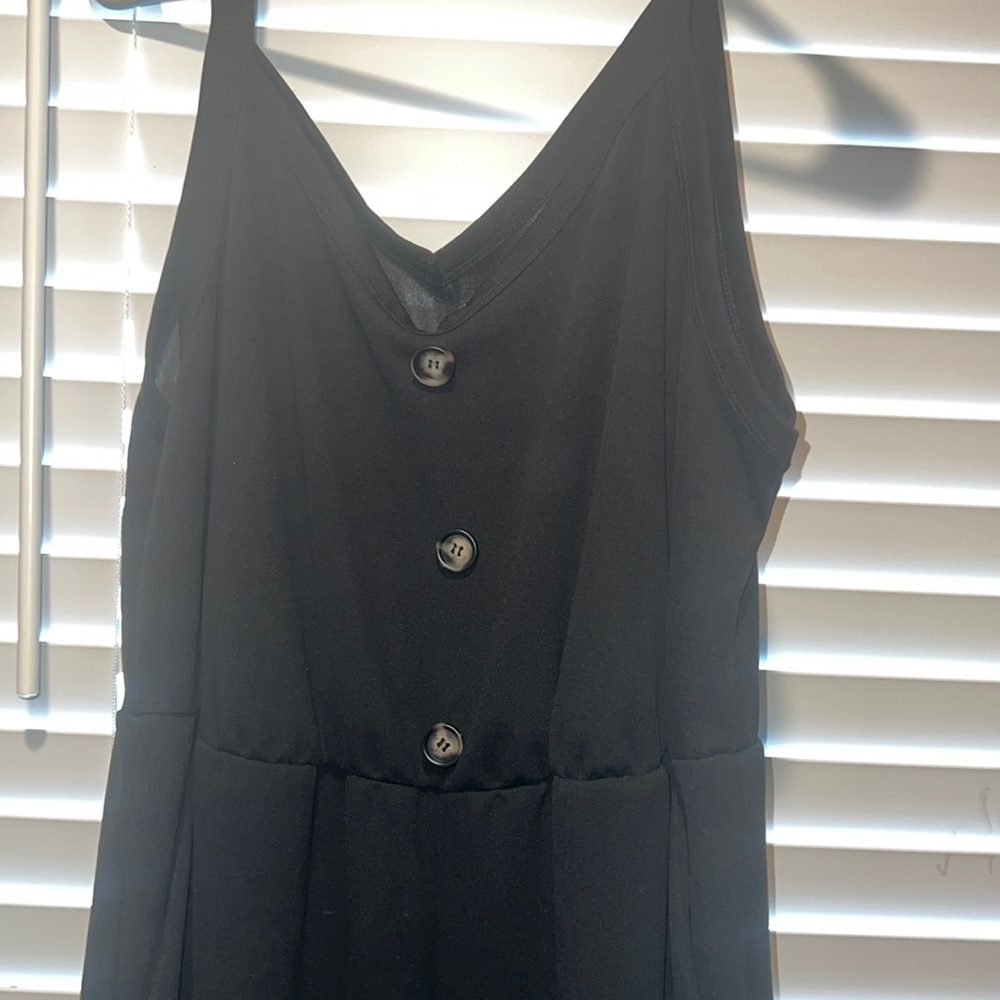 Black jump suit